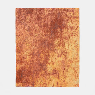 Manta Polar Textura metalizado oxidada y gruesa, oxidación y o