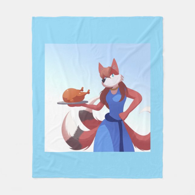 Manta Polar Thanksgiving Anton's Mom (Anverso)