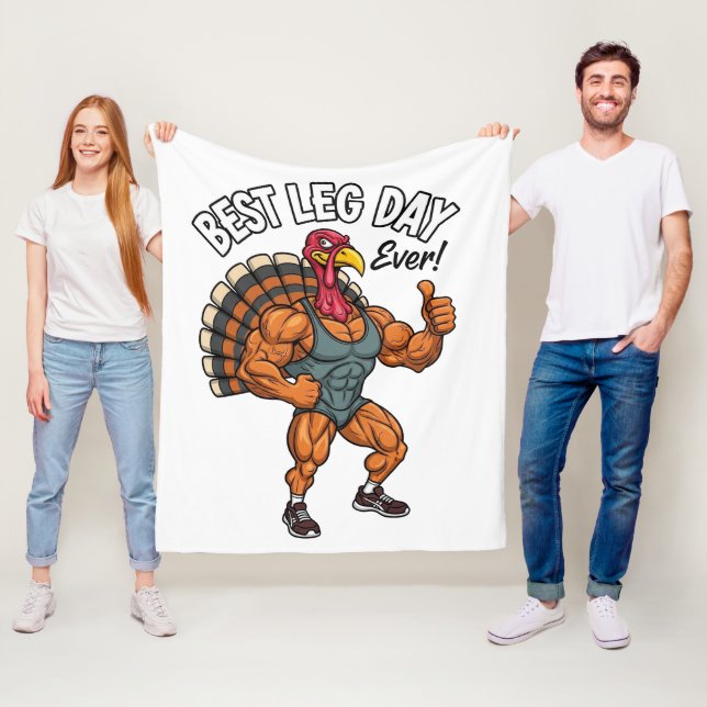 Manta Polar Thanksgiving Fleece Blanket (In situ)