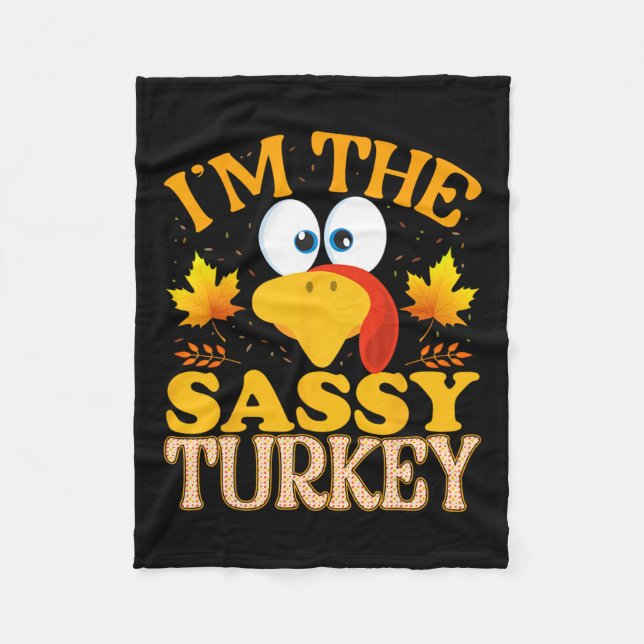 Manta Polar Thanksgiving I'm The Sy Turkey Matching  (Anverso)