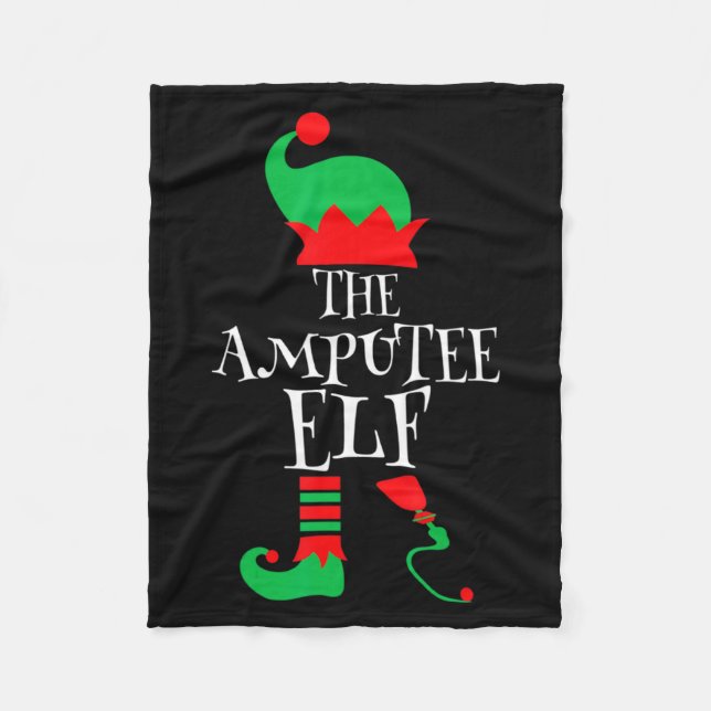 Manta Polar The Amputee Elf Christmas Funny Limb Surgery Joke  (Anverso)