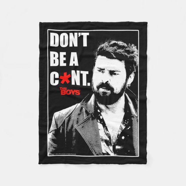 Manta Polar The Boys Butcher Don't Be A... Small  (Anverso)