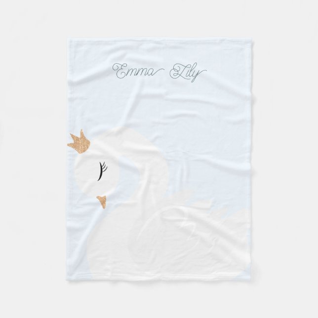 Manta Polar The Crowned Swan (Anverso)