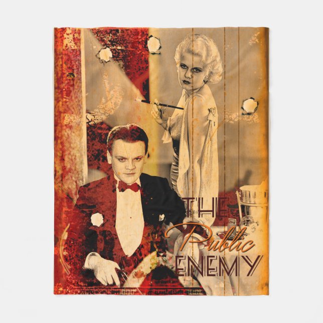 Manta Polar The Gangster's Blonde Girl (Anverso)