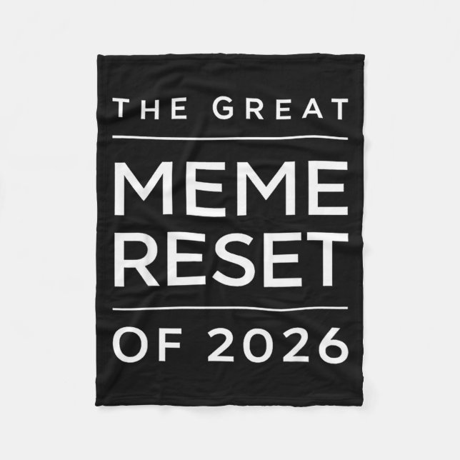 Manta Polar The Great Meme Reset Of 2026 Funny Internet Memes  (Anverso)
