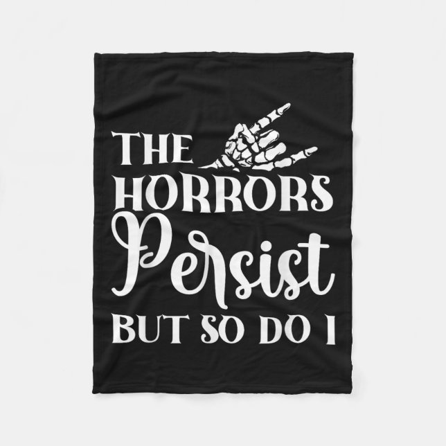 Manta Polar The Horrors Persist But So Do I  (Anverso)