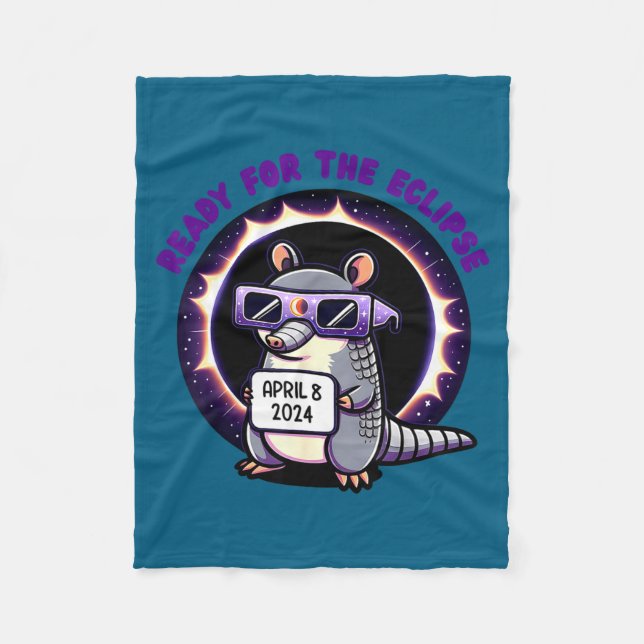 Manta Polar The Kids Ready Total Solar Eclipse Armadillo (Anverso)