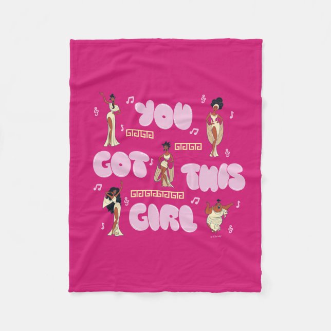 Manta Polar The Muses - You Got This Girl Fleece Blanket (Anverso)