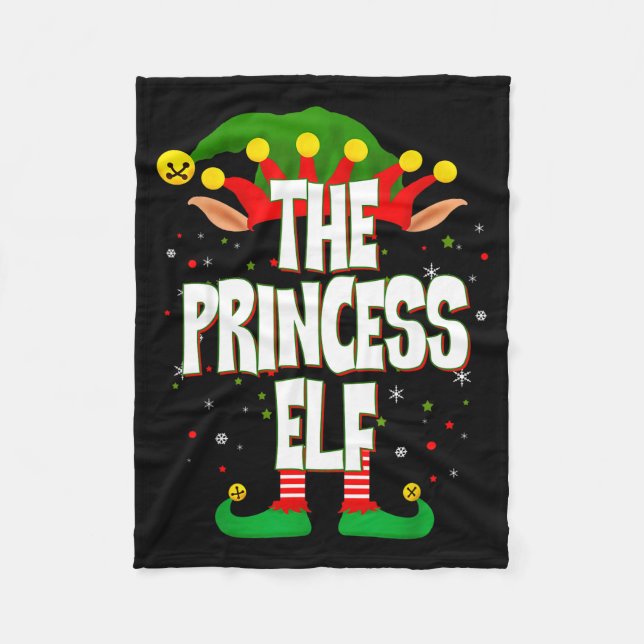 Manta Polar The Princess Elf Christmas  (Anverso)