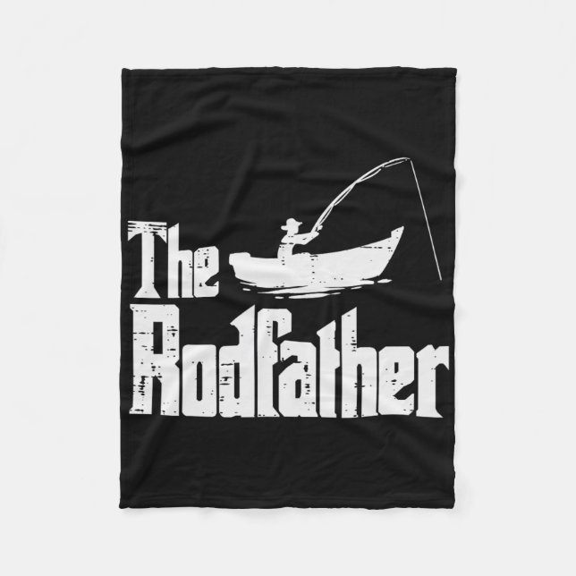 Manta Polar The Rodfather Fun Fishing Fathers Day Movie Pun Da (Anverso)