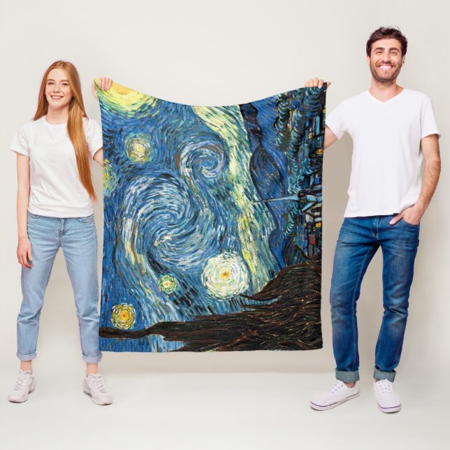 Manta Polar The Starry Night by Vincent Van Gogh (In situ)