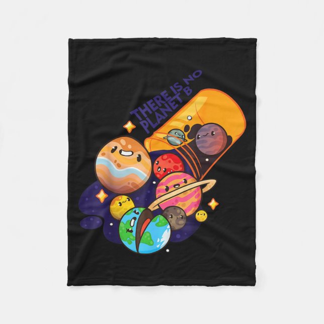 Manta Polar There Is No Planet B Clothing Design  (Anverso)