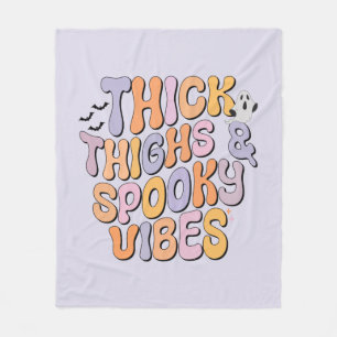 Manta Polar Thick Thighs y Spooky Vibes