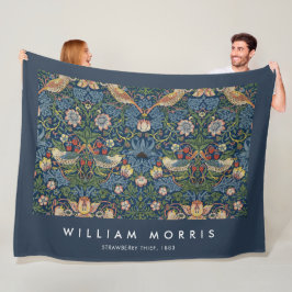 Manta Polar Thief de fresa William Morris