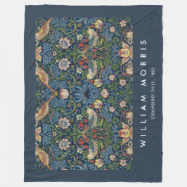Manta Polar Thief de fresa William Morris