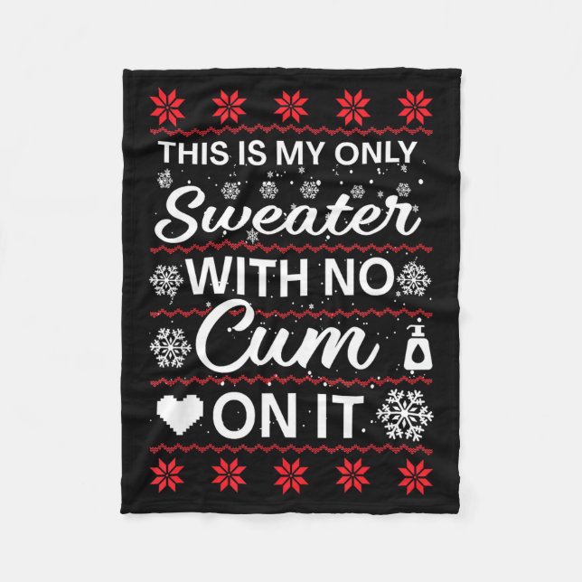 Manta Polar This Is My Only Sweater With No ss On It Ugly Chri (Anverso)