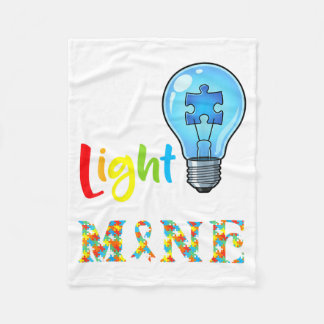 Manta Polar This Little Light Of Mine Autism Awareness Support