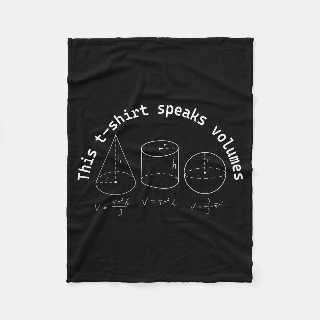 Manta Polar This Speaks Volumes Funny Maths Science Geeky Pun  (Anverso)