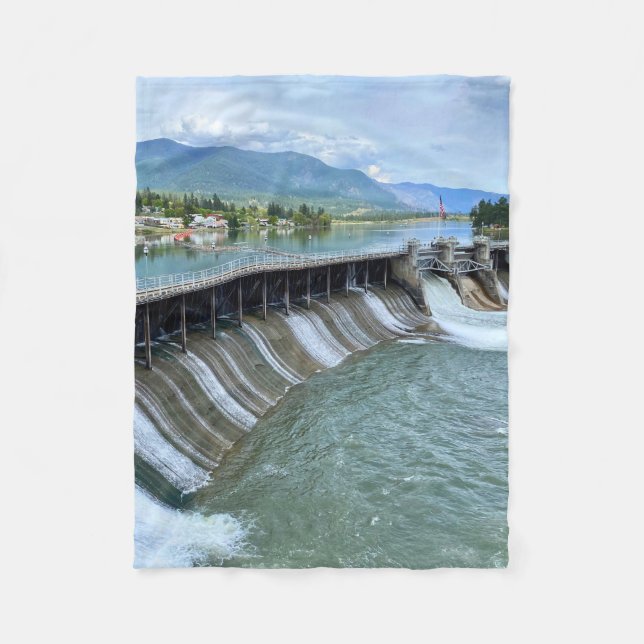 Manta Polar Thompson Falls Dam (Anverso)