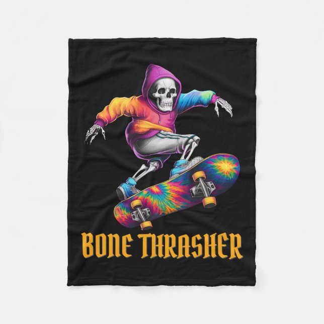 Manta Polar Thrasher Skeleton Halloween Costume (Anverso)