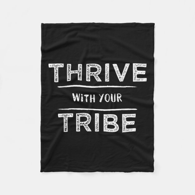 Manta Polar Thrive With Your Tribe Shirt Gift  (Anverso)