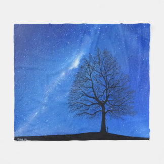 Manta Polar Throw Blanket - "The Heavens Declare"