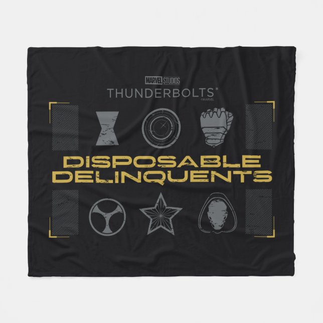 Manta Polar Thunderbolts* | Delincuentes Desechables (Frente (Horizontal))