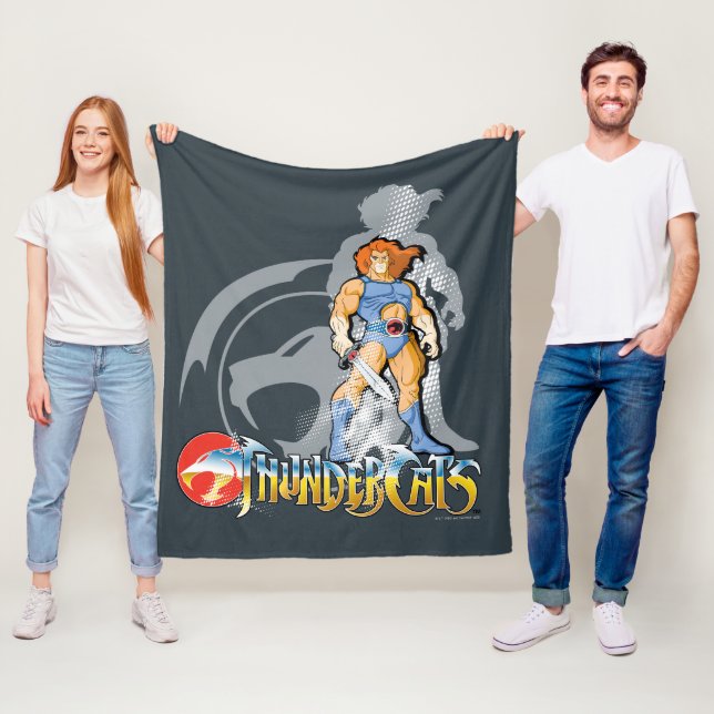 Manta Polar ThunderCats | Gráfica de Sombra de León-O Halftton (In situ)