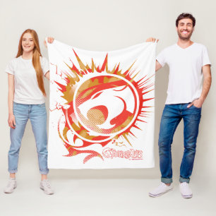 Manta Polar ThunderCats   Gráfico con logotipo explosivo