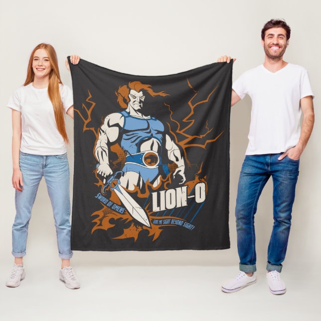 Manta Polar ThunderCats | Gráfico eléctrico de león-O (In situ)