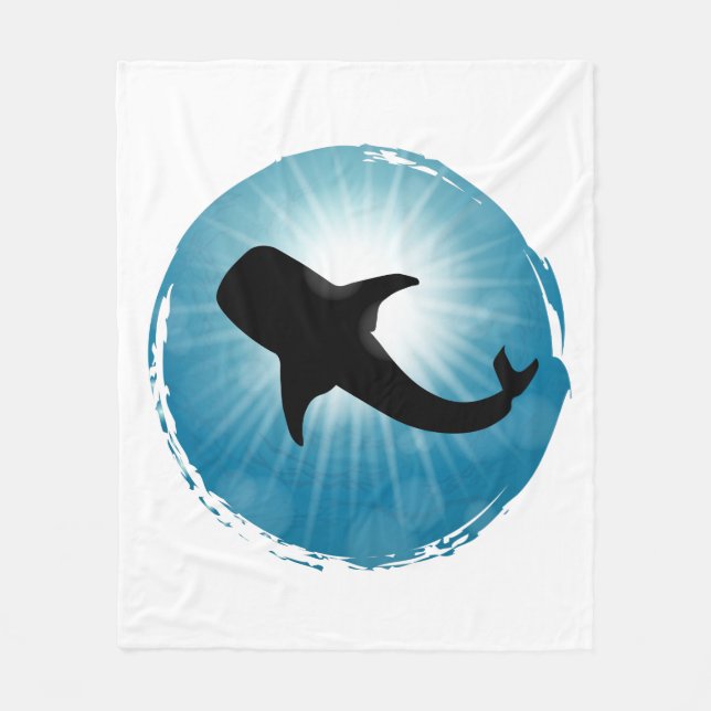 Manta Polar Tiburón ballena Vida acuática subacuática (Anverso)