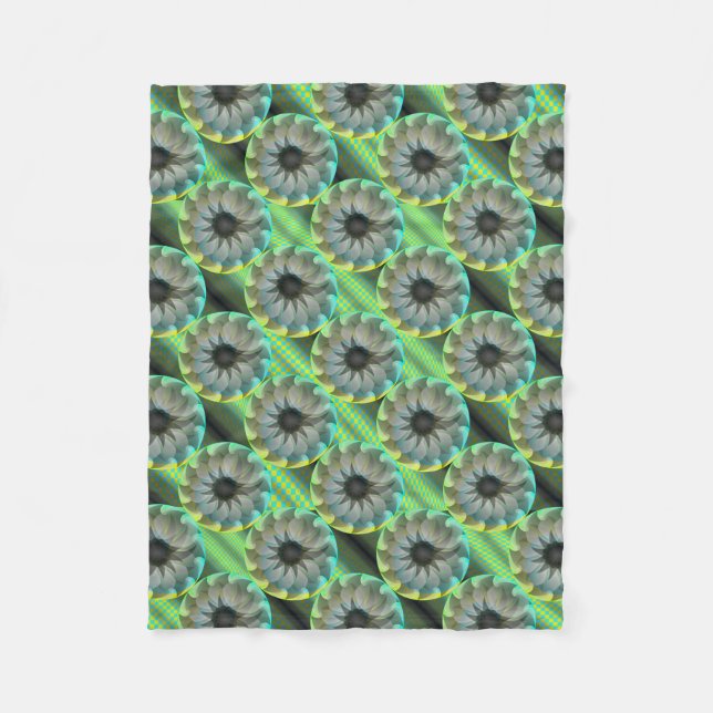 Manta Polar Tiburón espiral por Kenneth Yoncich (Anverso)