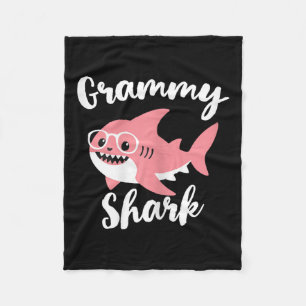 Manta Polar Tiburón Grammy Día de la Madre Abuela Divertida 