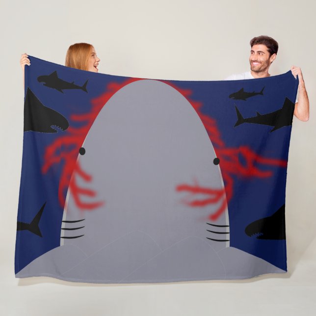 Manta Polar Tiburón mordido (In situ)