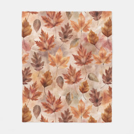 Manta Polar Tie Dye Autumn Leaves