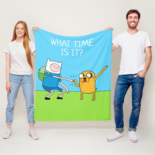 Manta Polar Tiempo de aventura | Finn & Jake Fist Bump (In situ)