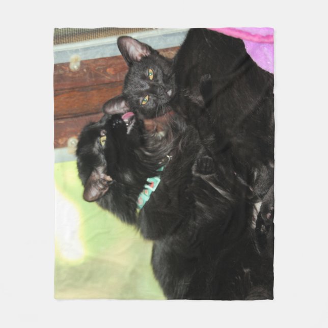 Manta Polar Tiempo de baño (Anverso)