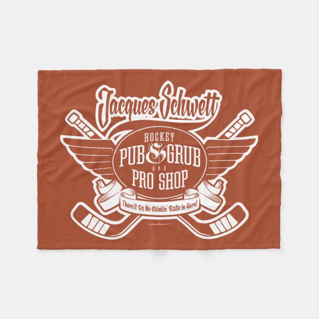 Manta Polar Tienda del hockey de Jacques Schwett favorable (Frente (Horizontal))