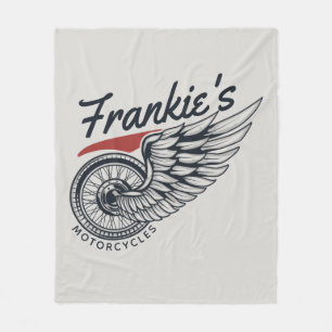 Manta Polar Tienda personalizada de motocicletas Volando en bi