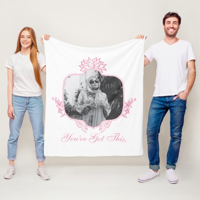 Manta Polar Tienes esto - El Lotus blanco (In situ)