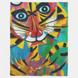 Manta Polar TIGER TANGO Pintado capo de jungla caprichoso