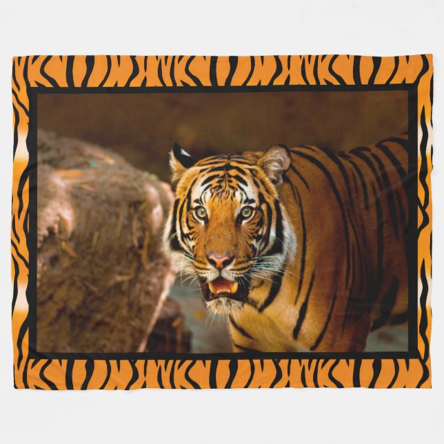 Manta Polar Tigre (Frente (Horizontal))
