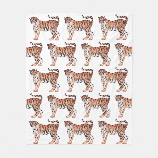 Manta Polar Tigre (Anverso)