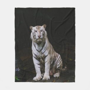 MANTA POLAR TIGRE BLANCO