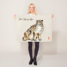 Tigre por el Ilustracion japonés Kōno Bairei