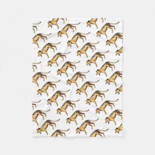 Manta Polar Tigre tasmano, Thylacine