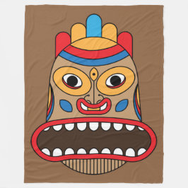 Manta Polar tiki hawaiano