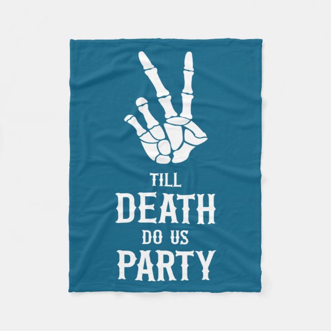 Manta Polar Till Death Do Us Party Skeleton Bachelorette Party (Anverso)