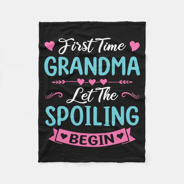 Manta Polar Time Grandma New Grandma Ba (Anverso)