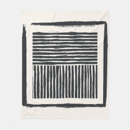 Manta Polar Tinta de línea antigua